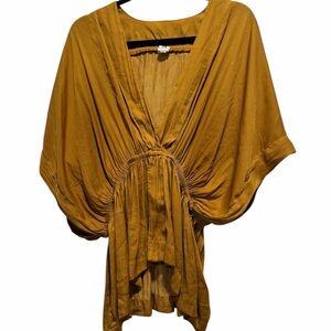 LAWLESS Mustard Yellow Blouse